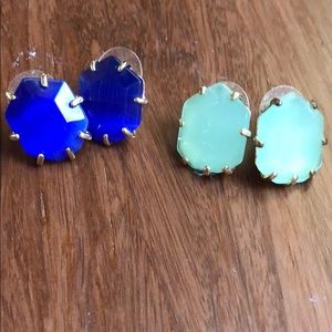 Kendra Scott statement stud earrings